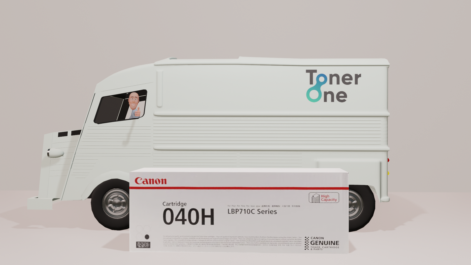 Genuine Canon 040H Black High Capacity Toner Cartridge