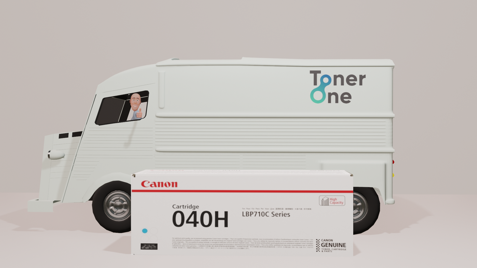 Genuine Canon 040H Cyan High Capacity Toner Cartridge