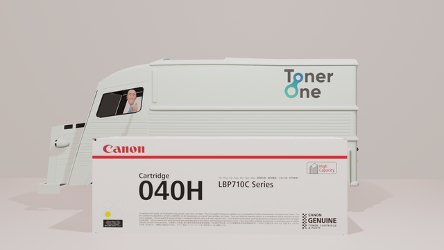 Genuine Canon 040 Yellow Toner Cartridge