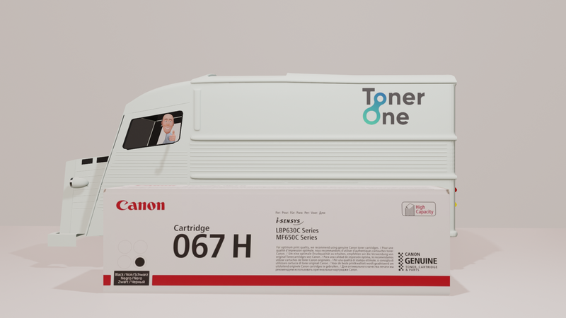 Genuine Canon 067H Toner Cartridge - Black