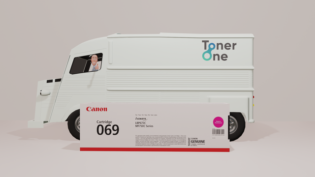Genuine Standard Capacity Canon 069 Magenta Toner Cartridge
