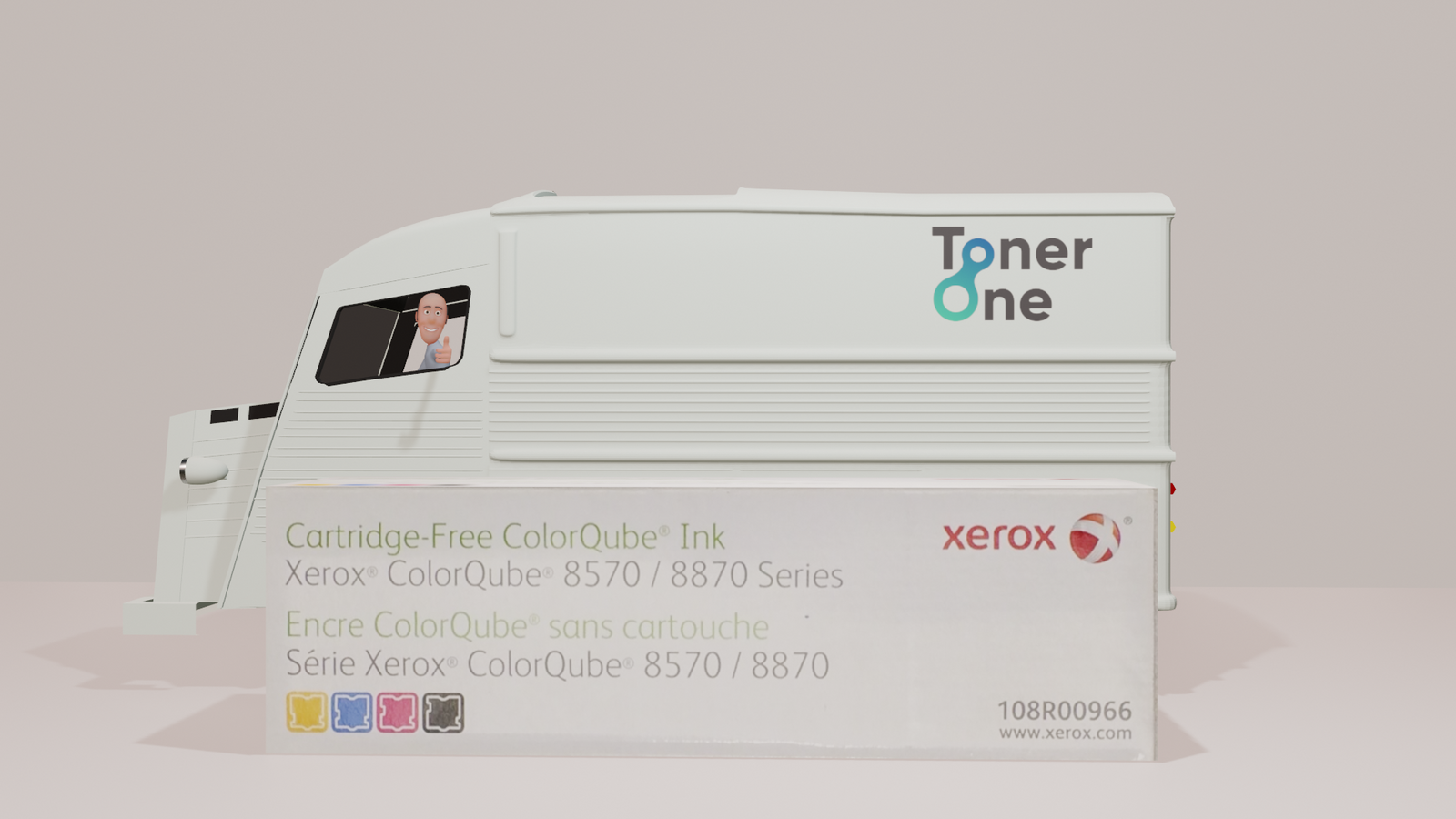 Genuine Xerox 108R00966 CMYK Toner Cartridge - Multipack