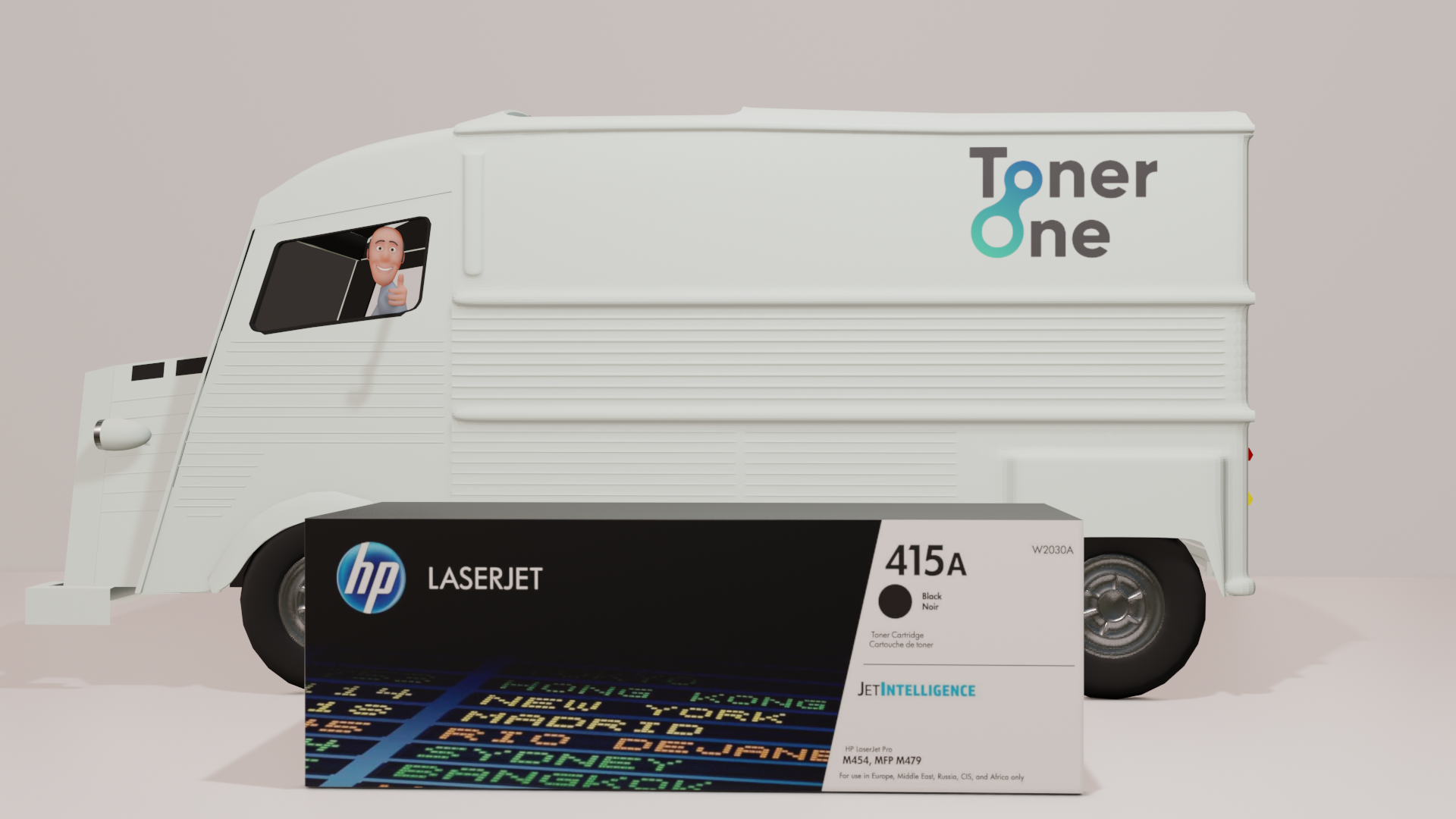 Genuine HP 415A Standard Capacity Laserjet Toner Cartridge- W2030A - B