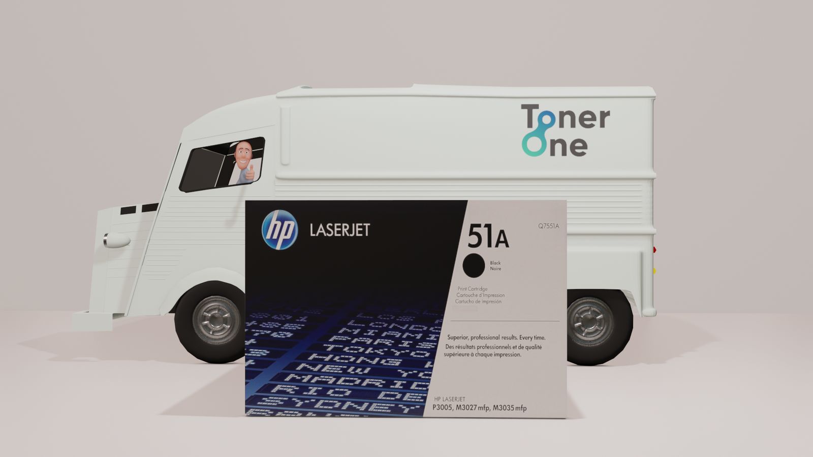 Genuine HP 51A Standard Capacity Black Toner Cartridge - Q7551A