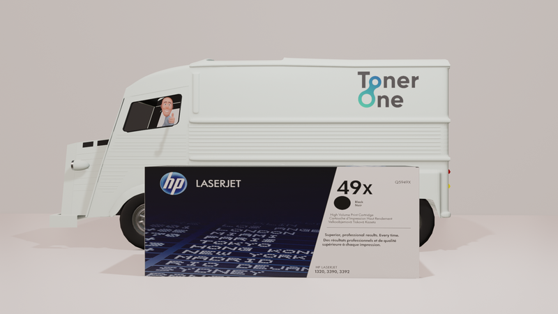 Genuine HP 49X High Capacity Black Toner Cartridge - Q5949X