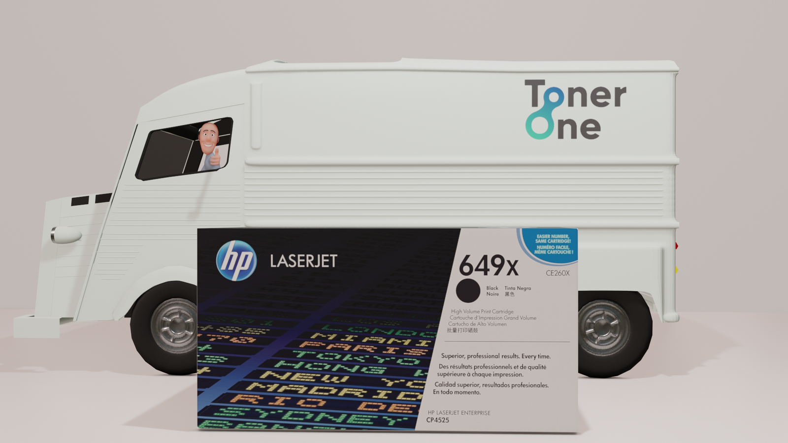 Genuine HP 649X High Capacity Laserjet Toner Cartridge - CE260X- Black