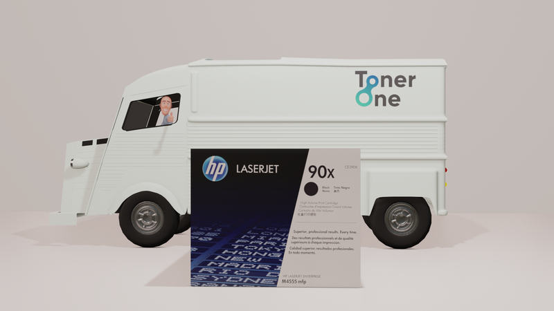 Genuine HP 90X High Capacity Black Toner Cartridge - CE390X