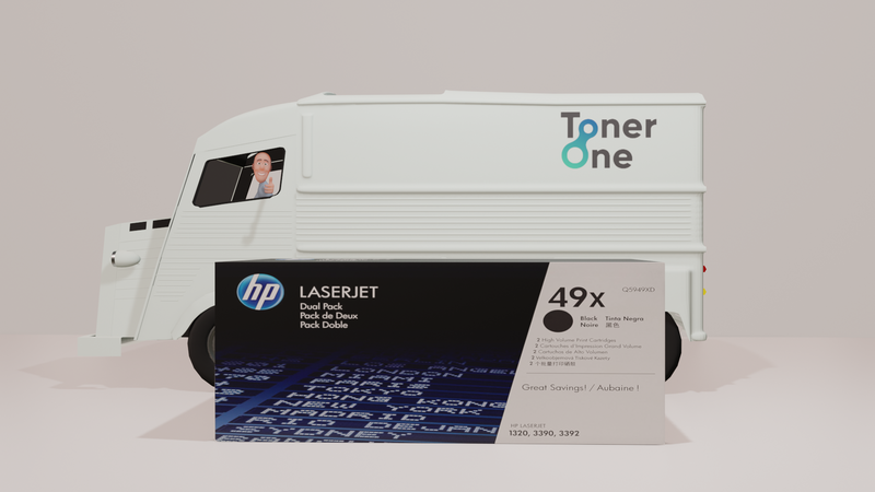 Genuine HP 49XD Twin pack High Capacity Black Toner Cartridge - Q5949XD