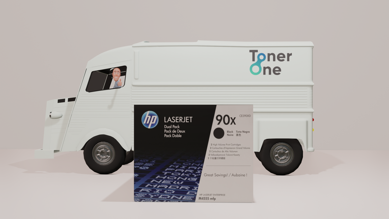 Genuine HP 90XD High Capacity Dual Pack Black Toner Cartridge - CE390XD
