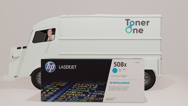 Genuine HP 508X High Capacity Laserjet Cartridge - CF361X - Cyan