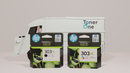 Original HP 303XL Black/tricolour Ink Cartridge 510 Pages - T6N04AE