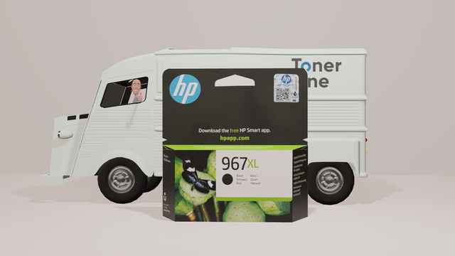 Genuine HP 967XL Ink Cartridge (3JA31AE) - Black