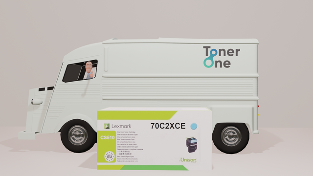 Lexmark 70C2XCE Toner Cartridge - Cyan