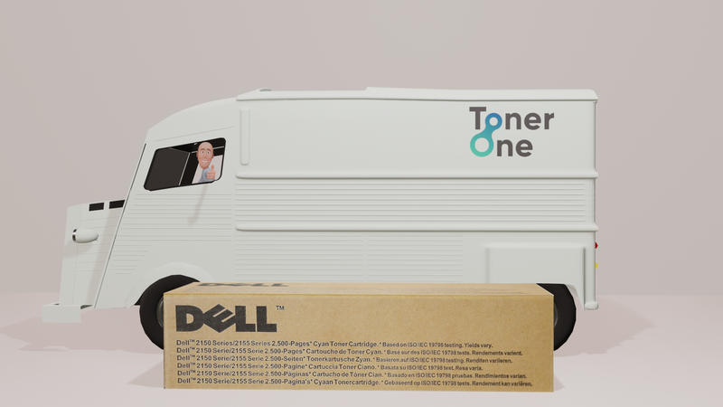 Genuine Dell 769T5 Cyan Toner Cartridge