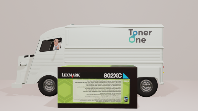 Lexmark 802XC Extra High Capacity Toner Cartridge - Cyan