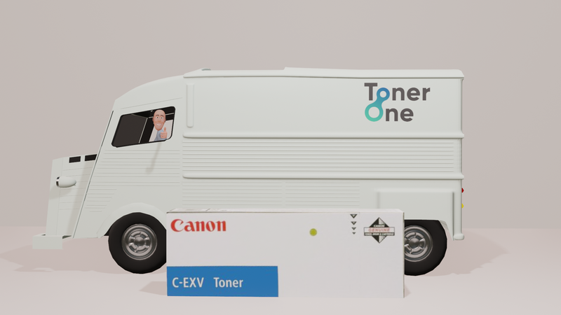 Genuine Canon C-EXV47 Cyan Toner Cartridge