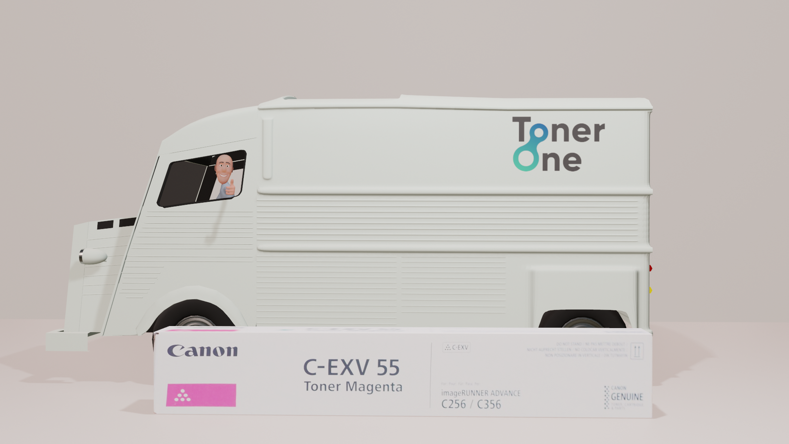 Genuine Canon C-EXV55 Magenta