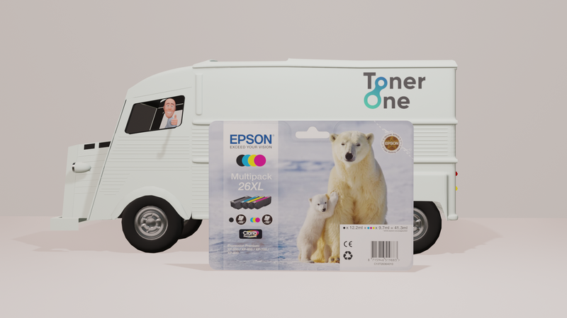 Genuine Epson 26XL Multipack Ink Cartridge - C13T26364010