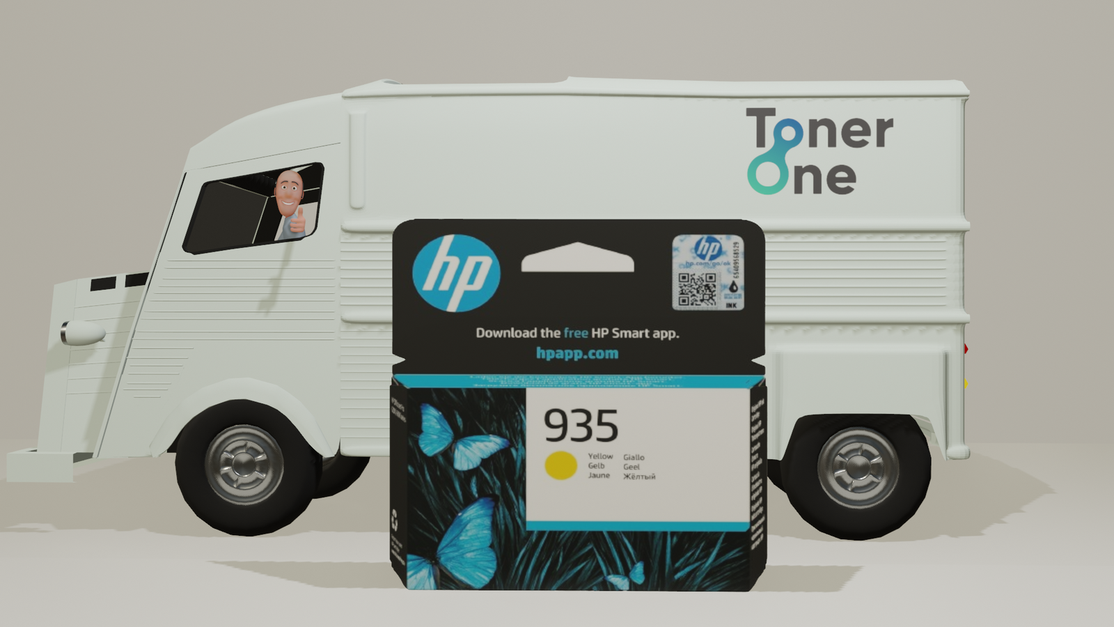 Genuine HP 935 Ink Cartridge - C2P22AE - Yellow