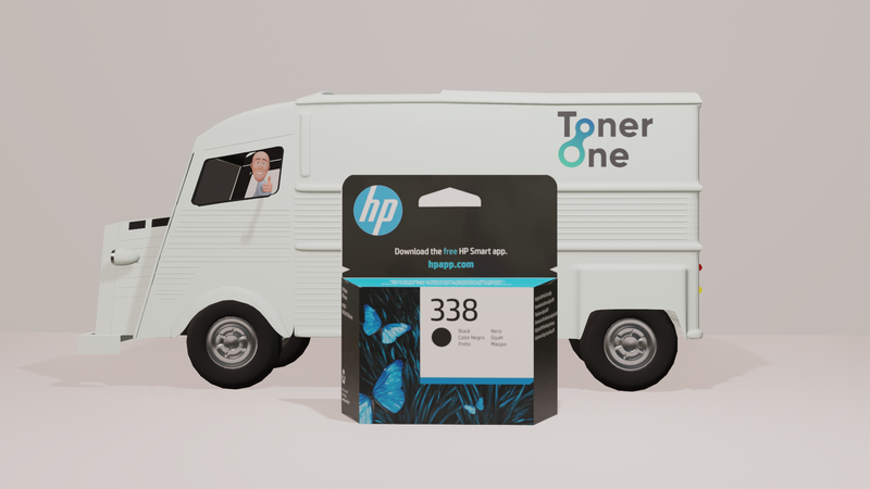 Genuine HP 338 Black Ink Cartridge  | C8765EE