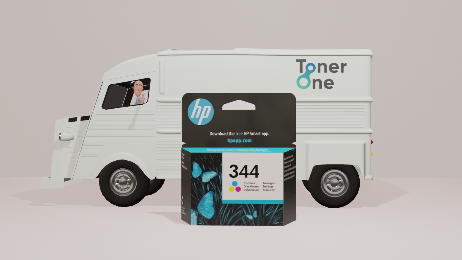 Genuine HP 344 Tricolor Ink Cartridge - C9363EE