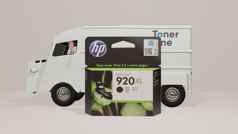 Genuine HP 920XL 49ml Ink Cartridge (CD975AE) - Black