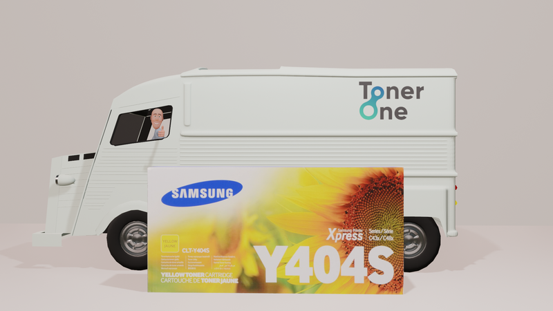 Genuine Samsung CLT-Y404S Toner Cartridge - Yellow