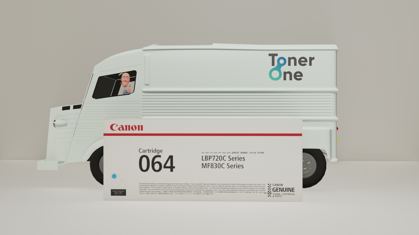 Genuine Canon 064C Standard Capacity Toner Cartridge - Cyan