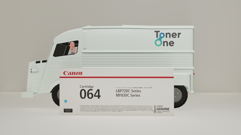 Genuine Canon 064C Standard Capacity Toner Cartridge - Cyan