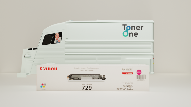 Genuine Canon 729M Toner Cartridge - Magenta