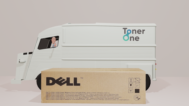 Genuine Dell H514C Magenta Toner Cartridge