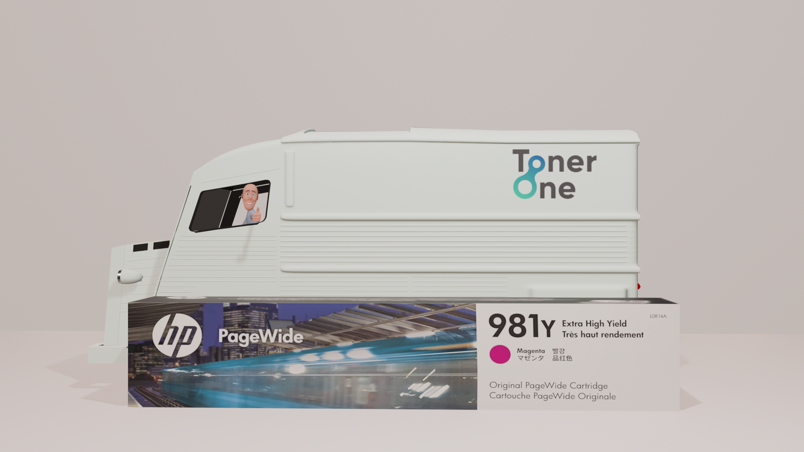 Genuine HP 981Y Extra High Capacity Magenta Ink Cartridge - L0R14A