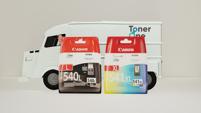 Genuine Canon PG-540L & CL-541XL Ink Cartridges - Multipack