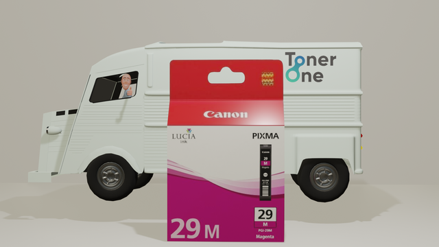 Genuine Canon PGI-29M Ink Cartridge - Magenta