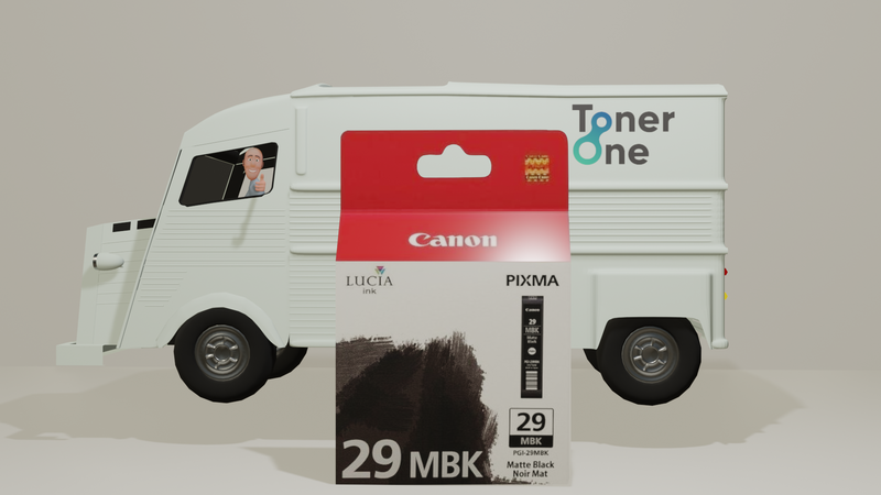 Genuine Canon PGI-29 MBK Ink Cartridges - Matte Black