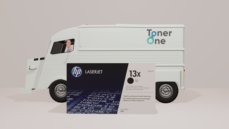 Genuine HP 13X High Capacity Black Toner Cartridge - Q2613X