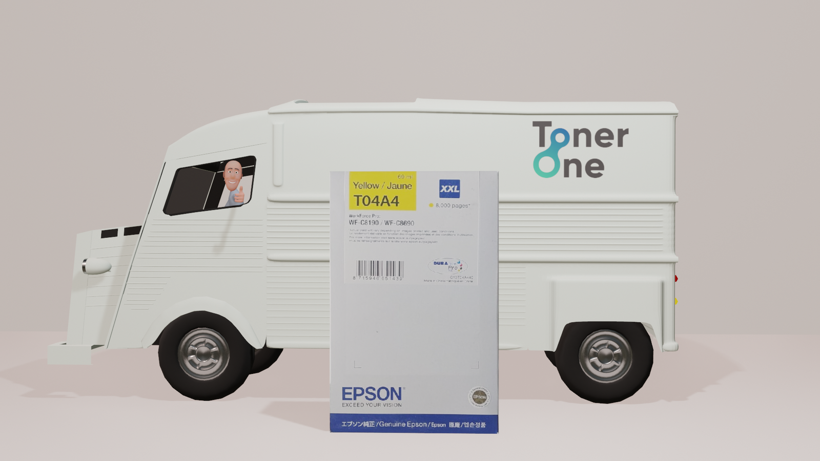 Genuine Epson T04A4 Yellow Extra High Capacity Ink Cartridge