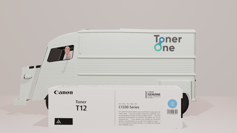Genuine Canon T12 Cyan Toner Cartridge