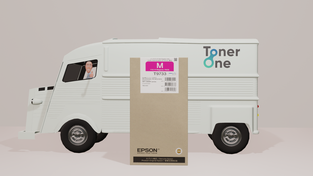 Genuine Epson T9733 Magenta Ink Cartridge