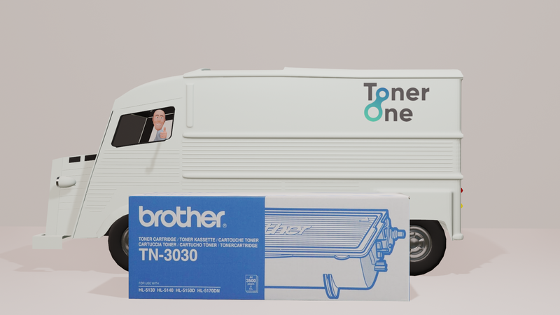 Genuine Brother TN3030 Toner Cartridge -Black