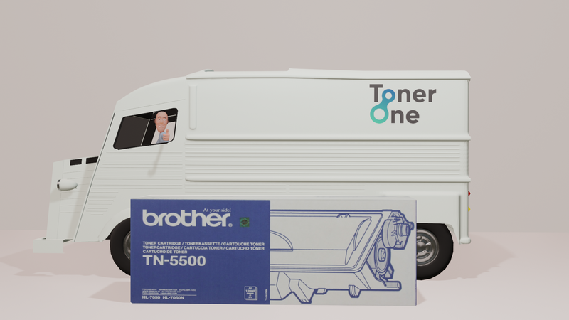 Genuine Brother TN-5500 Toner Cartridge - Black