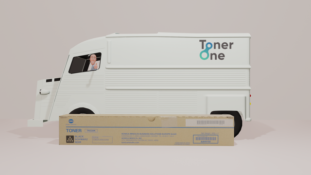 Genuine Konica Minolta TN328K Black Toner Cartridge