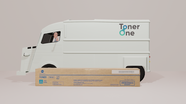 Genuine Konica Minolta TN619C Cyan Toner Cartridge