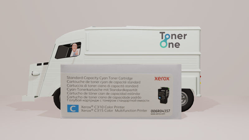 Genuine Xerox 006R04357 Standard Capacity Toner Cartridge - Cyan