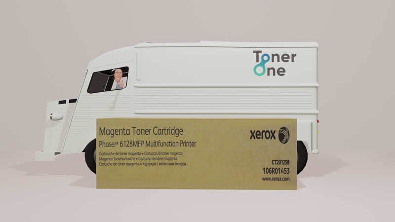 Genuine Xerox 106R01453 Toner Cartridge - Magenta