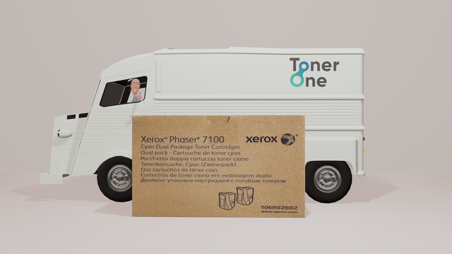 Genuine Xerox 106R02602 High Capacity Toner Cartridge - Cyan