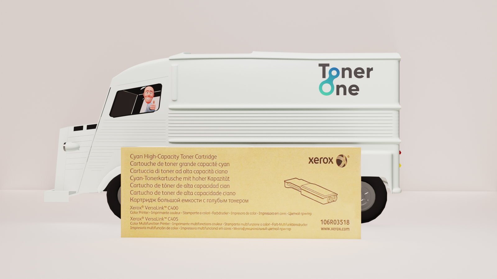 Genuine Xerox 106R03517 High Capacity Toner Cartridge - Yellow