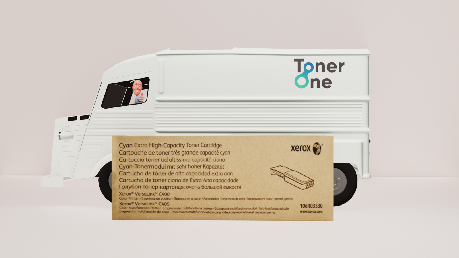 Genuine Xerox 106R03530 Extra High Capacity Toner Cartridge - Cyan