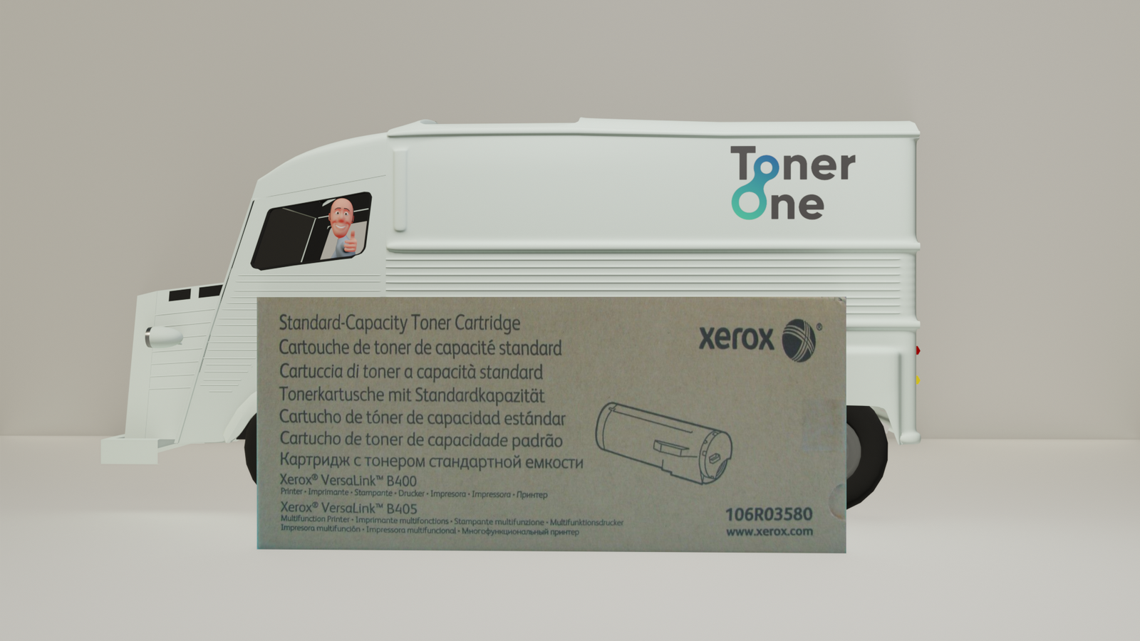 Genuine Xerox 106R03580 Standard Capacity Toner Cartridge - Black