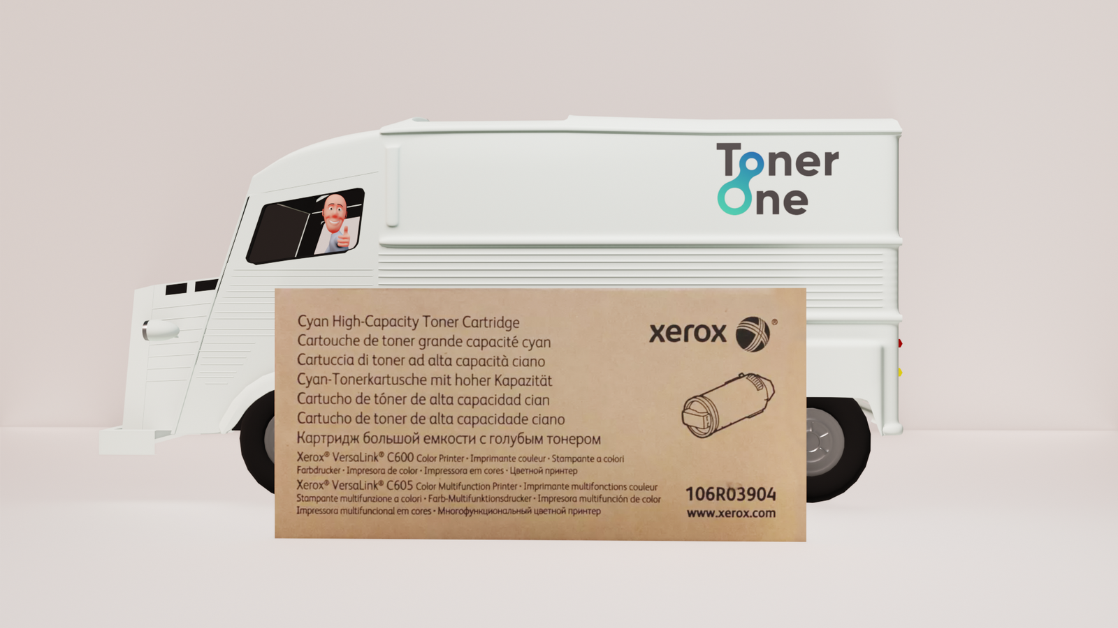 Genuine Xerox 106R03904 High Capacity Toner Cartridge - Cyan
